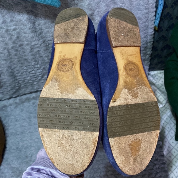 🎉HP🎉UGG Blue Mesh Knee-high Boots - Picture 15 of 16